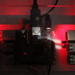 Room 2, close in view of microcomputers behind perspex screen.